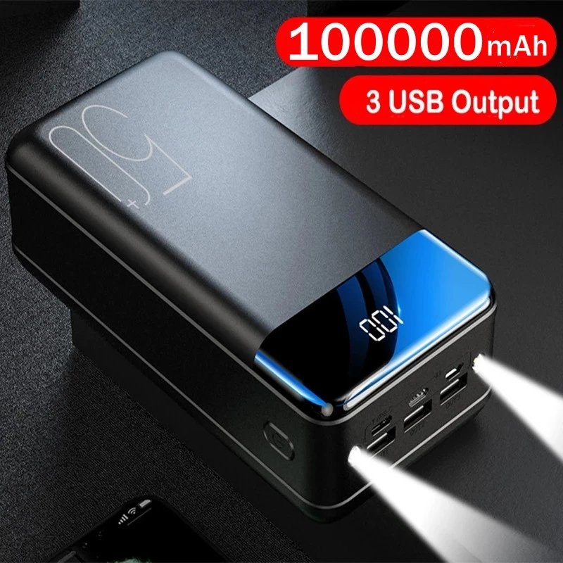 Power Bank 100000mAh Portable Fast – Charger Empire